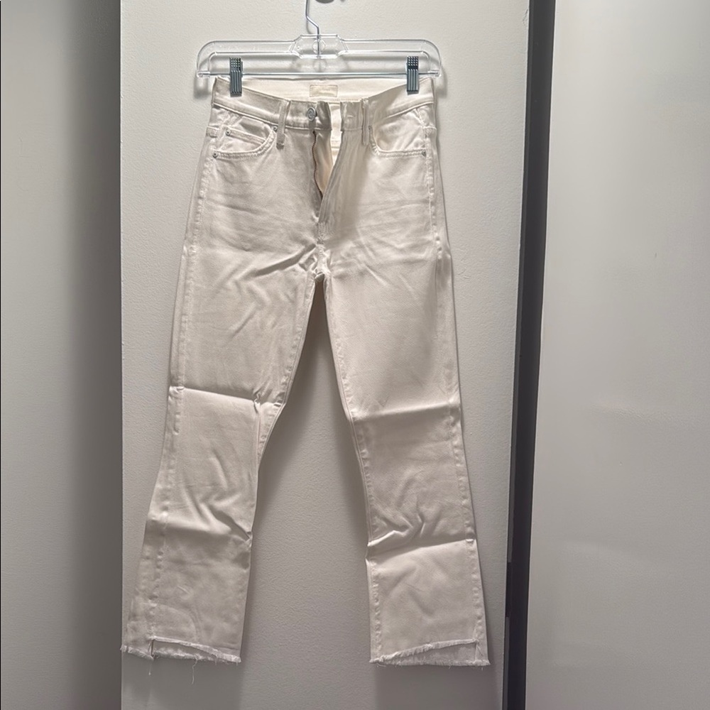 Mother White  Denim